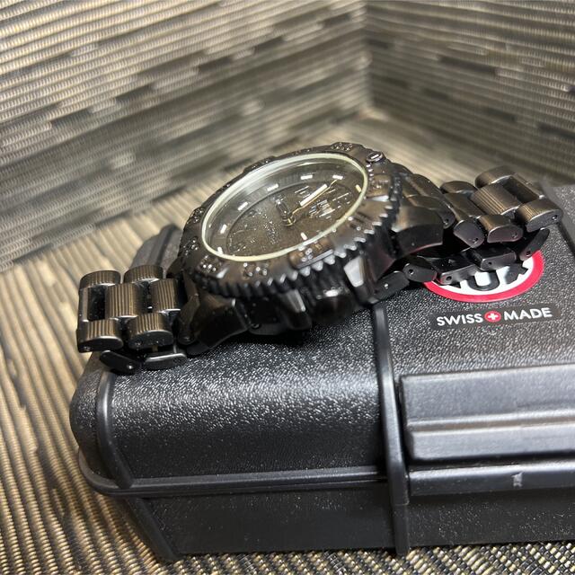 美品 腕時計 LUMINOX ルミノックス serie3150 ブラックアウト