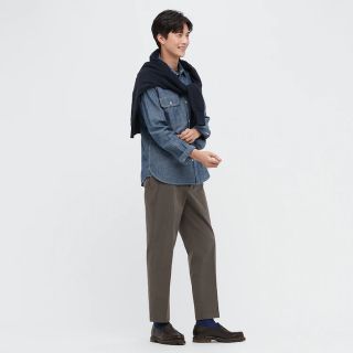 ユニクロ(UNIQLO)のユニクロ　スマートアンクルパンツ(コットン)(スラックス)