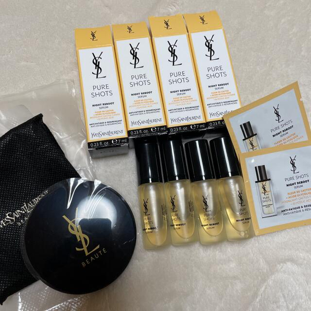 Yves Saint Laurent Beaute(イヴサンローランボーテ)のイヴ サンローラン ピュアショットナイトセラム美容液 サンプル 30ml現品同量 コスメ/美容のスキンケア/基礎化粧品(美容液)の商品写真