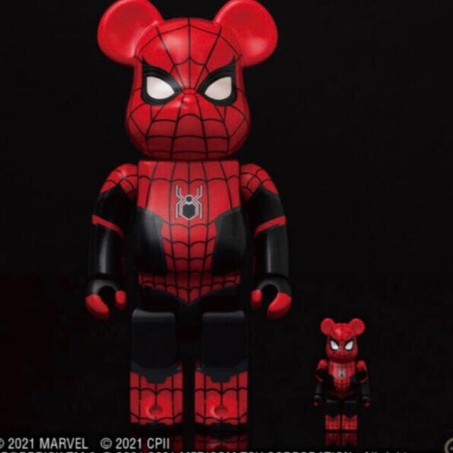 BE@RBRICK SPIDER-MAN UPGRADED100% & 400% アメコミ