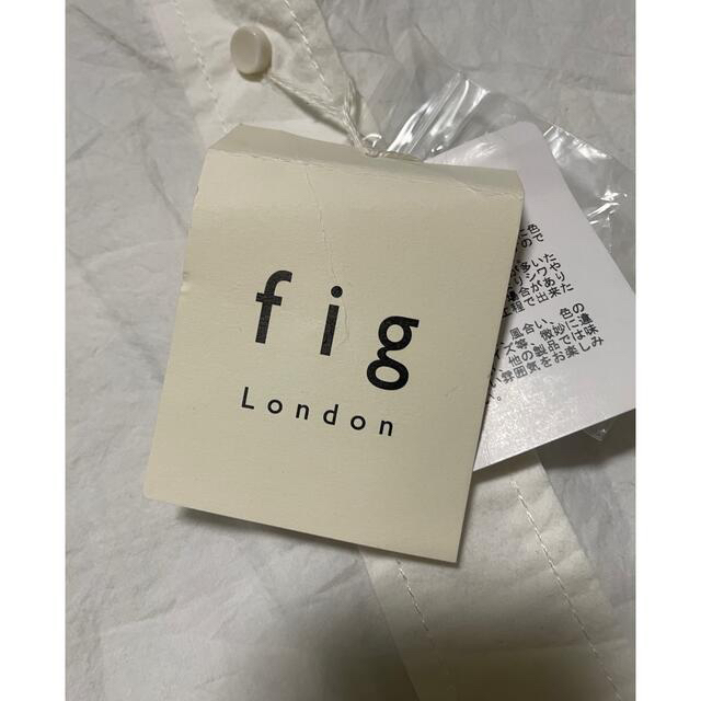 ☆新品☆fig Londonタイプライターシャツ ホワイト 2