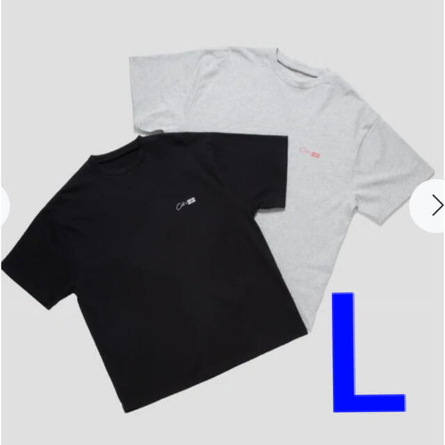 2 PACK T-SHIRT ADDITION X CDL BLACK&GREY