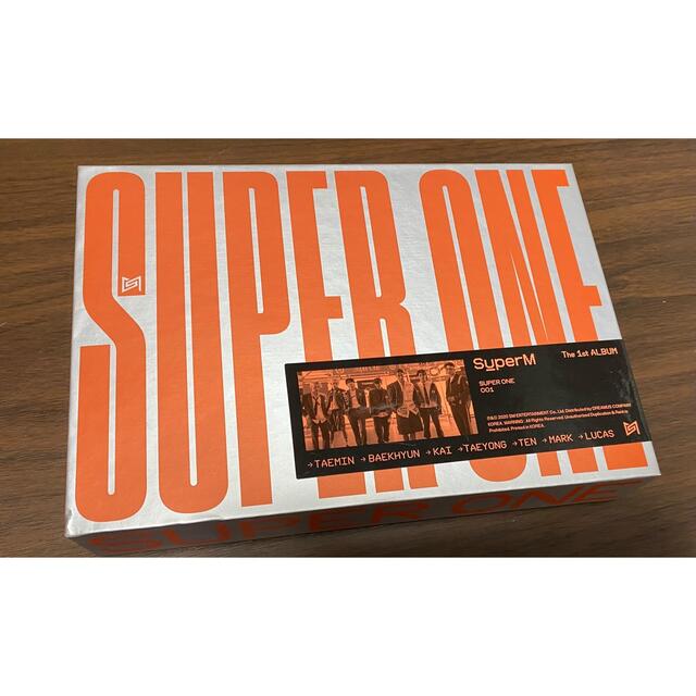 superM CDアルバム　superone エンタメ/ホビーのCD(K-POP/アジア)の商品写真
