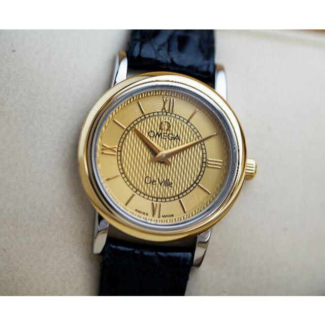 OMEGA(オメガ)の美品 オメガ デビル プレステージ コンビ レディース Omega  レディースのファッション小物(腕時計)の商品写真