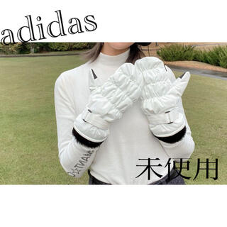 アディダス(adidas)の未使用　adidas ◎ ウィンドプルーフミトン　手袋　グローブ(手袋)