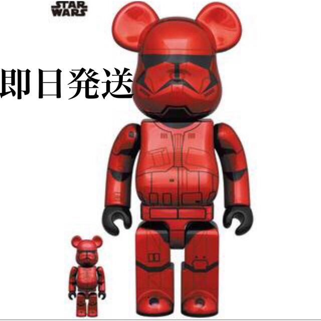 BE@RBRICK SITH TROOPERCHROME 100％ & 400％