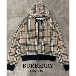 バーバリー(BURBERRY)のバーバリーロンドン　ノバチェックフルジップパーカー(パーカー)