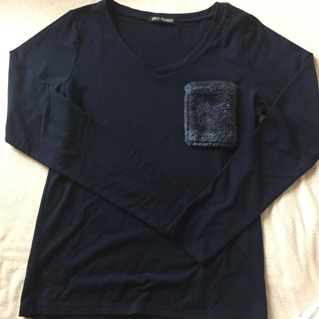 SpRay(スプレイ)のSpRay Ｖネック ロンＴ レディースのトップス(Tシャツ(長袖/七分))の商品写真