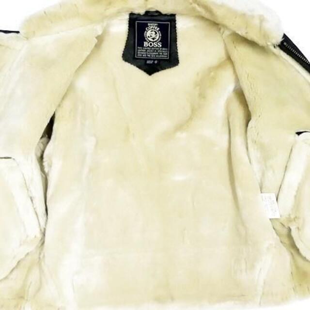 シルバー金具 非売品 B-3 フライトジャケット メンズ S 茶 本革