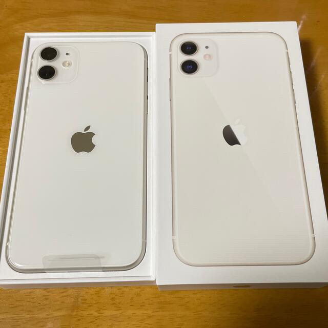 2022激安通販 - iPhone iPhone11 SIMフリー White 64GB スマートフォン本体