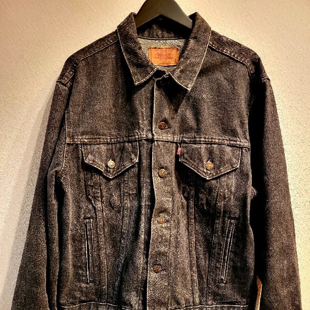 Levi's(リーバイス)のリーバイス　70506 先染めブラック メンズのジャケット/アウター(Gジャン/デニムジャケット)の商品写真