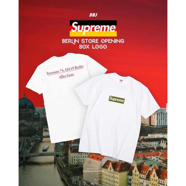 Supreme Berlin Box Logo Tee サイズ M 新品未使用