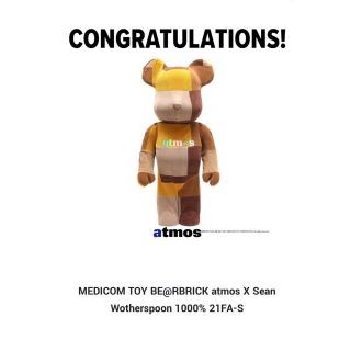 メディコムトイ(MEDICOM TOY)のBE@RBRICK atmos X Sean Wotherspoon 1000%(その他)