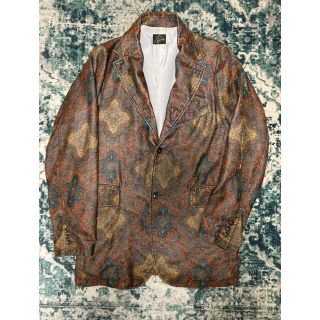 ニードルス(Needles)の値下可　Needles Reversed Lapel Jacket Damask(テーラードジャケット)