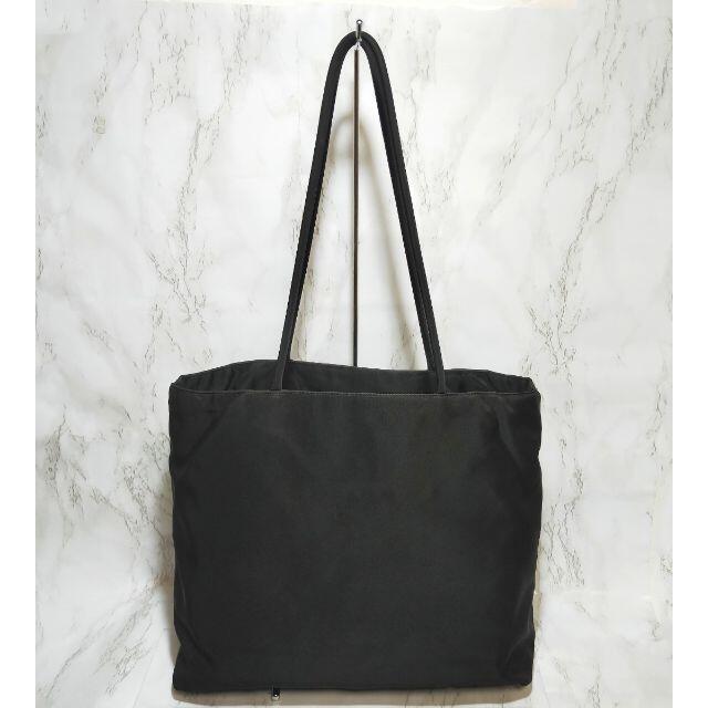 PRADA - ☆極美品☆ プラダ ナイロン トートバッグ ブラック 三角 ロゴ