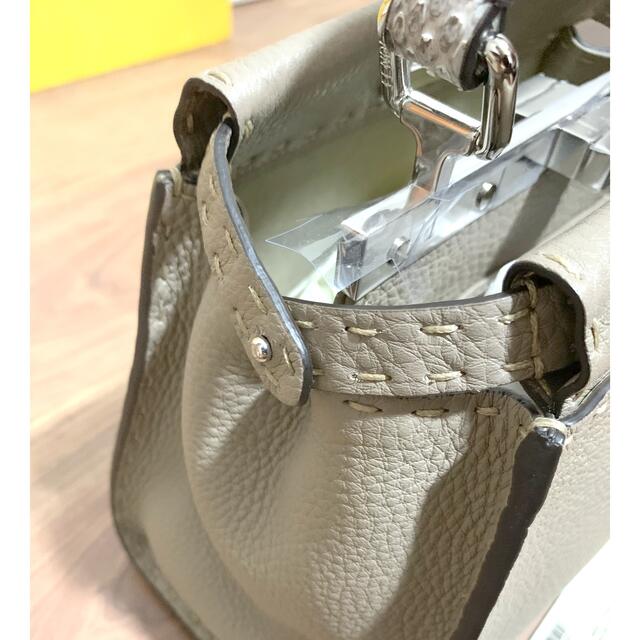 【専用】【新品・未使用】FENDI ピーカブーミニ　セレリア×パイソン