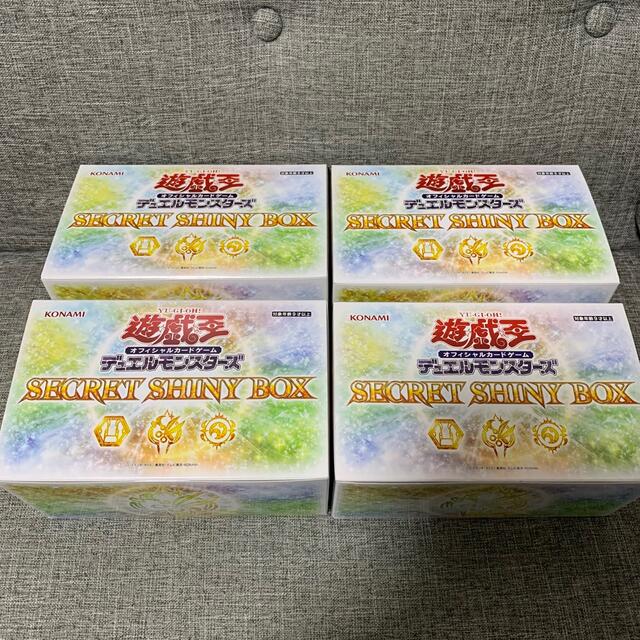 遊戯王 シークレットシャイニーボックス 4Box 未開封