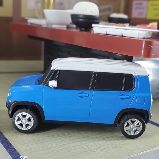 スズキ(スズキ)のハスラー ミニカー スズキ SUZUKI プルバックカー エンタメ/ホビーのおもちゃ/ぬいぐるみ(ミニカー)の商品写真