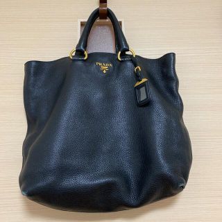 プラダ(PRADA)のPRADA プラダ レザーハンドバッグ(ハンドバッグ)