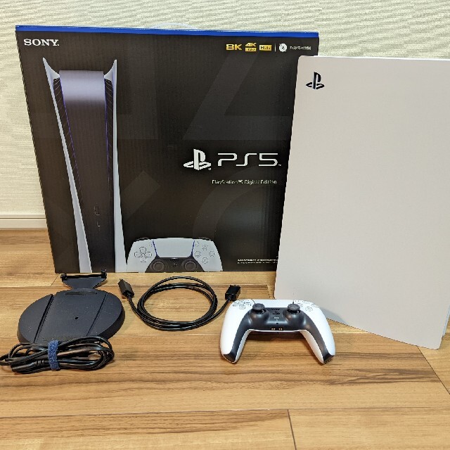 PlayStation5プレイステーション5 デジタルエディション＋【新品】純正ワイヤレスコントローラー