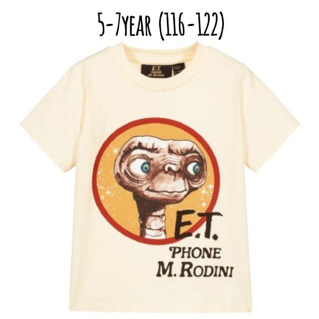 mini rodini/ミニロディーニ ×E.T. Tシャツ 116-122