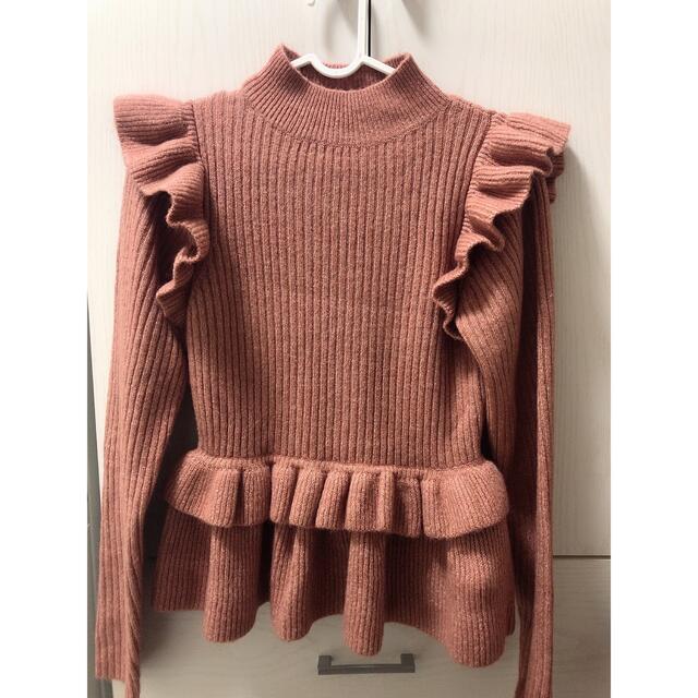 パターンKNITペプラムトップス♡rienda