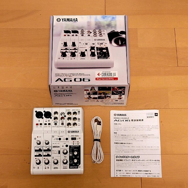 ヤマハ(ヤマハ)の★☆★YAMAHA AG06 ★☆★ 楽器のレコーディング/PA機器(ミキサー)の商品写真