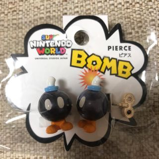 USJ限定 スーパーマリオ ボムへい ピアス(キャラクターグッズ)