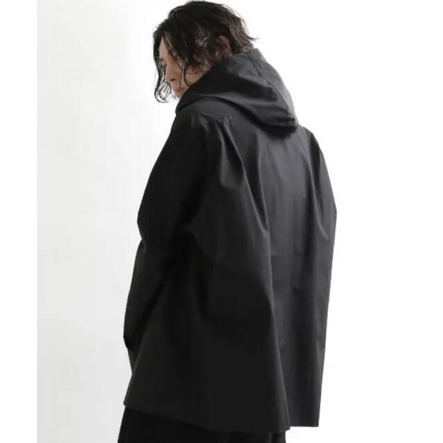 Yohji Yamamoto(ヨウジヤマモト)のMINSOBI フード シャツ パーカー オーバーサイズ ユニセックス メンズのトップス(パーカー)の商品写真