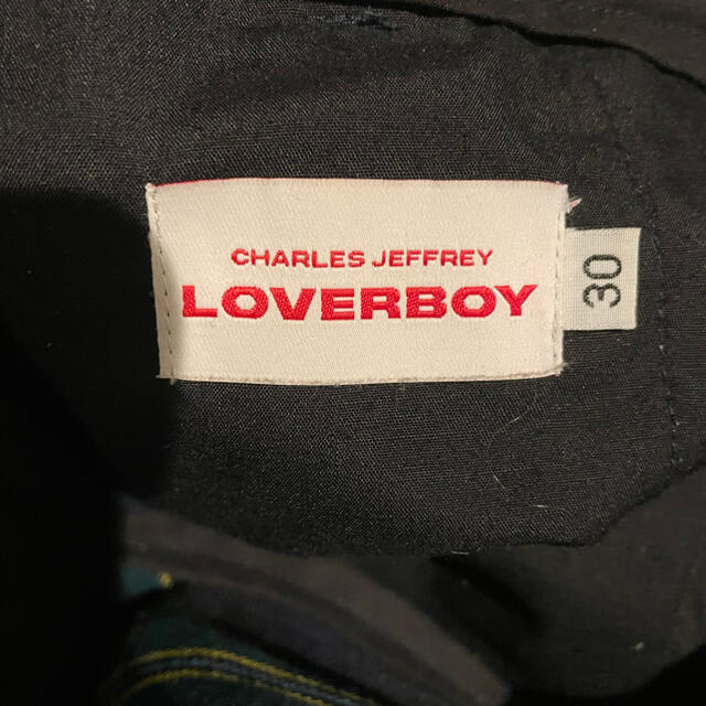 COMME des GARCONS HOMME PLUS(コムデギャルソンオムプリュス)のcharles jeffrey LOVERBOY  ボンテージ　パンツ メンズのパンツ(デニム/ジーンズ)の商品写真