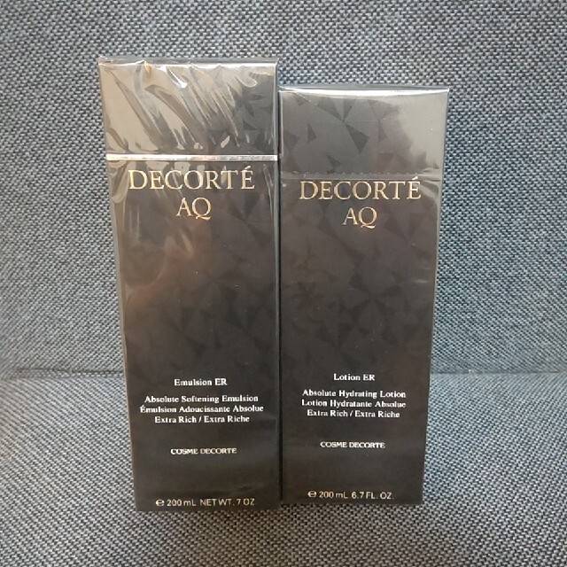 コスメデコルテ AQ エマルジョン + AQ ローション ER 各200mL 柔らかな