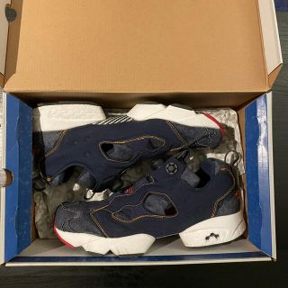 リーボック(Reebok)のreebok  pump fury  denim(スニーカー)