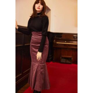 スナイデル(SNIDEL)の新品タグ付きCalla Lily Skirt  Her lip to(ロングスカート)