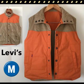 リーバイス(Levi's)のリーバイス★コーデュロイxキャンバス★リバーシブル★ウエスタン★中綿ベスト(ベスト)