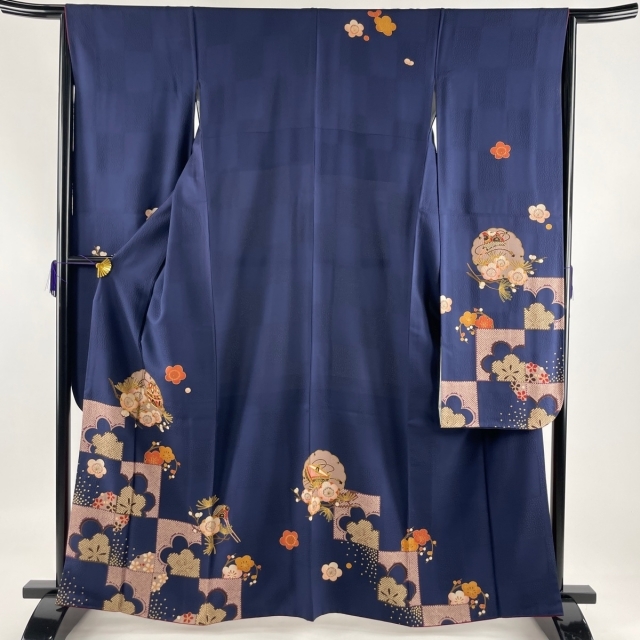 振袖 美品 名品 身丈163cm 裄丈64.5cm 正絹バイセル振袖