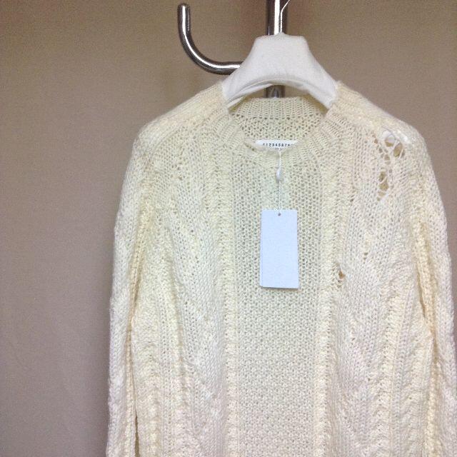 国産定番 Maison Martin Margiela - 新品 L 21aw マルジェラ アランニット 白系 1871の通販 by Hiro1313|マルタンマルジェラならラクマ 新品超激得