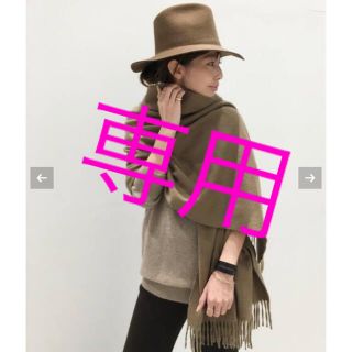 アパルトモンドゥーズィエムクラス(L'Appartement DEUXIEME CLASSE)の専用★BEGG&CO/ベグアンドコー】Cashimere Stole(ストール/パシュミナ)