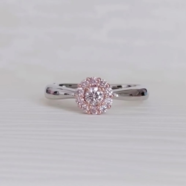 激安通販の ♡ピンクダイヤモンド：リング♡ リング(指輪)