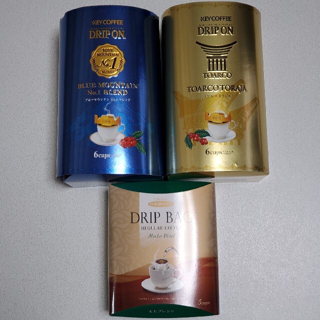 KEY COFFEE(キーコーヒー)のドリップコーヒー　17袋 食品/飲料/酒の飲料(コーヒー)の商品写真