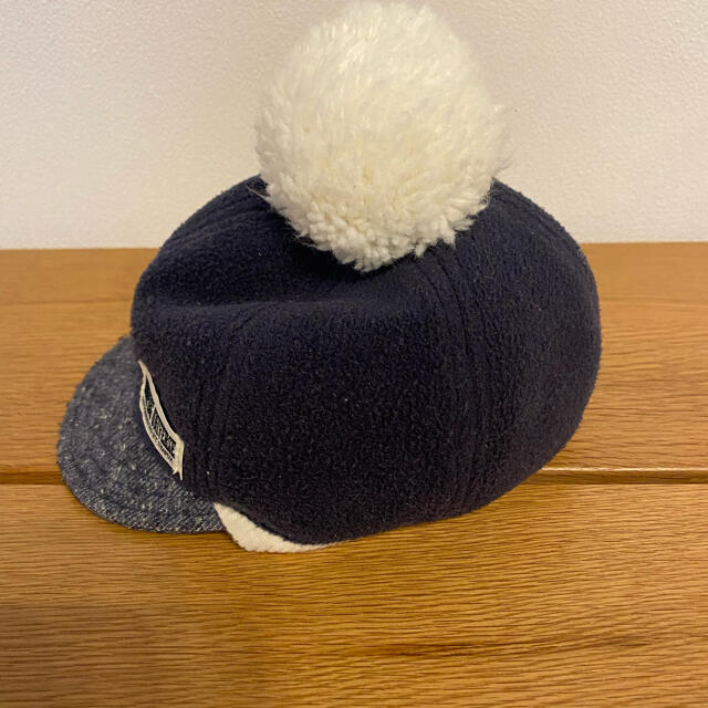 リブ付ベビーCAP 帽子 ROMPING UNIVERSE キッズ/ベビー/マタニティのこども用ファッション小物(帽子)の商品写真