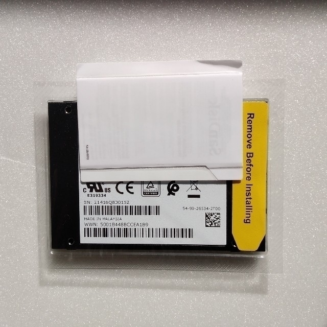 SanDisk SSD  2TB 2.5インチ  未使用(未開封)