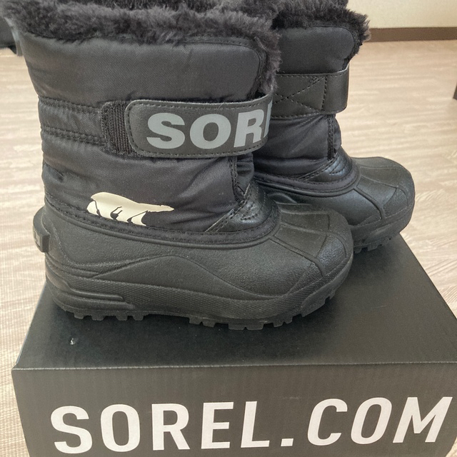 SOREL(ソレル)のSOREL キッズ　スノーブーツ　17センチ キッズ/ベビー/マタニティのキッズ靴/シューズ(15cm~)(ブーツ)の商品写真