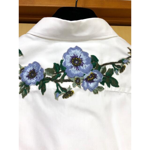 グッチ GUCCI 17SS Duke 刺繍シャツ ドラゴン フローラル 長袖 【人気ショップが最安値挑戦!】 ☆新品☆ GUCCI フローラル ドラゴン 刺繍シャツ Duke 17SS シャツ