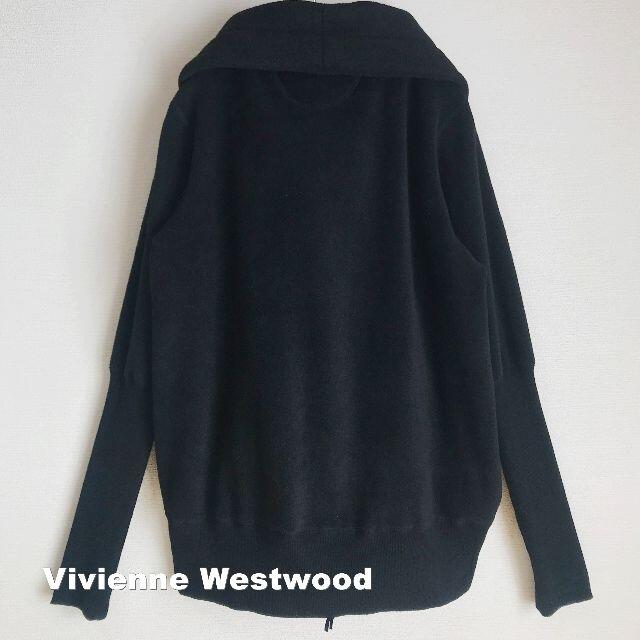 Vivienne Westwood(ヴィヴィアンウエストウッド)の【Vivienne Westwood】刺繍ORB ボアジャケット タグ付き未使用 レディースのジャケット/アウター(ブルゾン)の商品写真