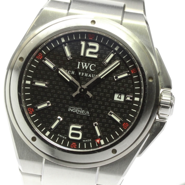 【IWC SCHAFFHAUSEN】IWC インヂュニア ミッション・アース IW323604 自動巻き メンズ【ev15】