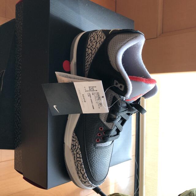 NIKE(ナイキ)のAIR Jordan3 RETRO OG  US8.5 26.5cm メンズの靴/シューズ(スニーカー)の商品写真