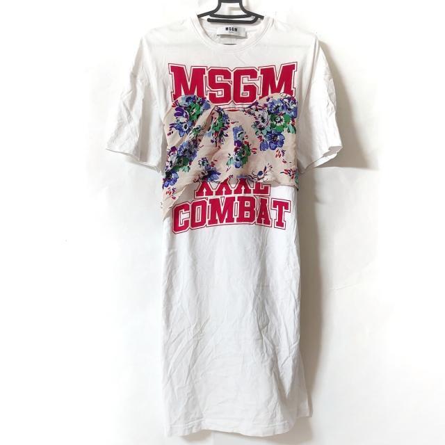 MSGM(エムエスジイエム)のエムエスジィエム ワンピース サイズS美品  レディースのワンピース(その他)の商品写真