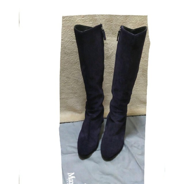 Max Mara マックスマーラ スエード ロングブーツ 24~24.5