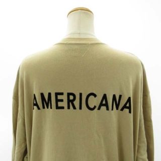 アメリカーナ(AMERICANA)のアメリカーナ AMERICANA ワンピース サイドジップ プルオーバー F(その他)