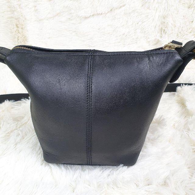 COACH‼️美品ヴィンテージ(^^)BLACKレザー大き目ショルダー‼️